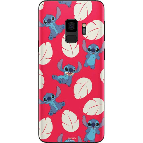 Disney Lilo and Stitch Character Pattern Galaxy S9 Skin