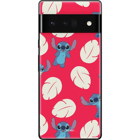 Disney Lilo and Stitch Character Pattern Google Pixel 6 Pro Skin