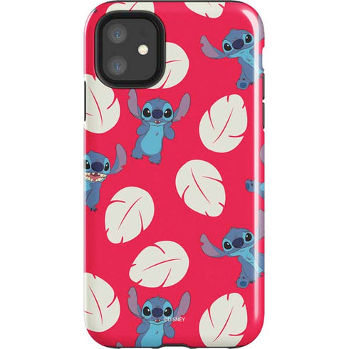 Disney Lilo and Stitch Character Pattern iPhone 11 Impact Case