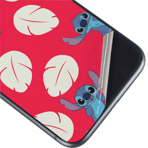 Disney Lilo and Stitch Character Pattern iPhone 11 Skin