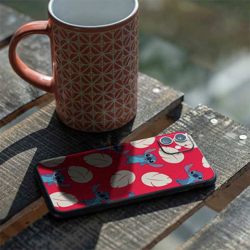 Disney Lilo and Stitch Character Pattern iPhone 11 Skin