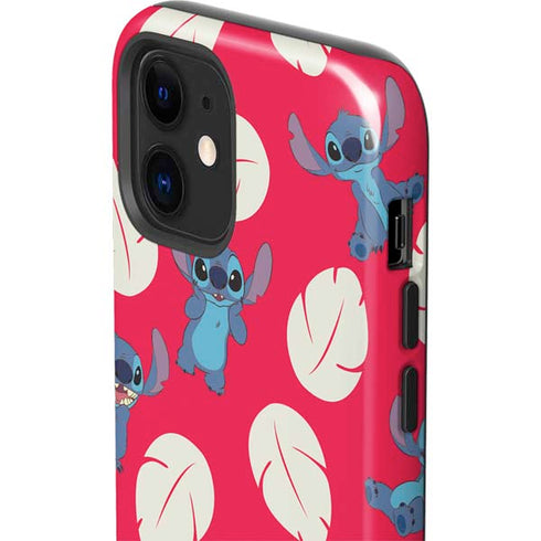 Disney Lilo and Stitch Character Pattern iPhone 12 Impact Case