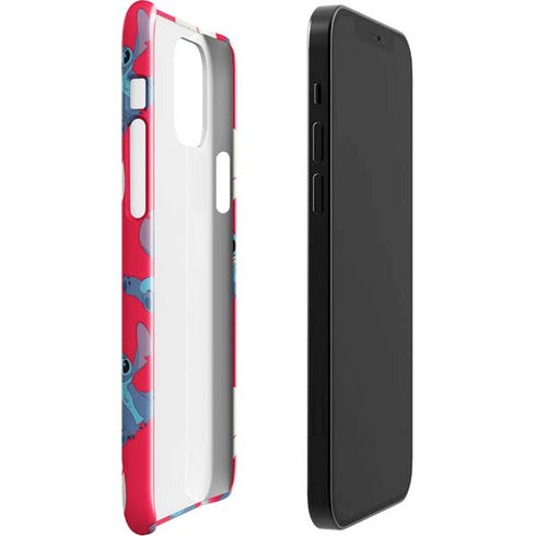 Disney Lilo and Stitch Character Pattern iPhone 12 Mini Lite Case