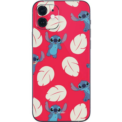 Disney Lilo and Stitch Character Pattern iPhone 12 Mini Skin