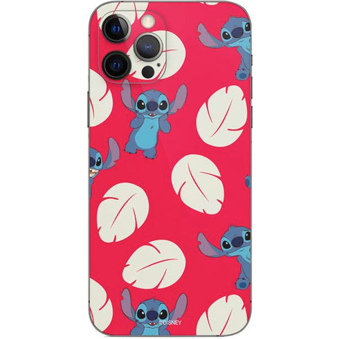 Disney Lilo and Stitch Character Pattern iPhone 12 Pro Skin