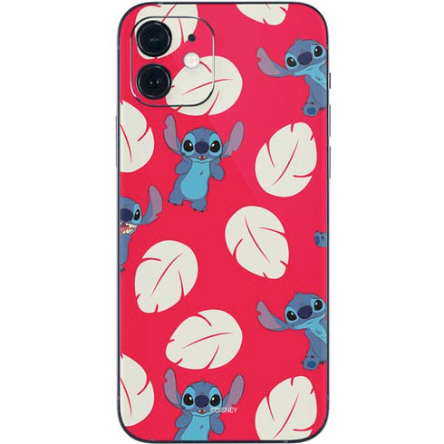 Disney Lilo and Stitch Character Pattern iPhone 12 Skin