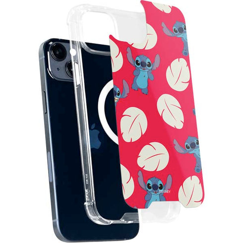 Disney Lilo and Stitch Character Pattern iPhone 13 MagSafe Case