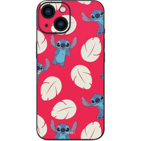 Disney Lilo and Stitch Character Pattern iPhone 13 Mini Skin