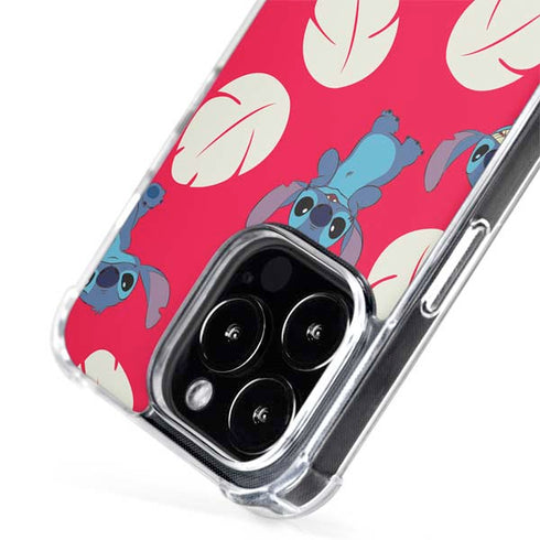 Disney Lilo and Stitch Character Pattern iPhone 15 Pro Max MagSafe Case
