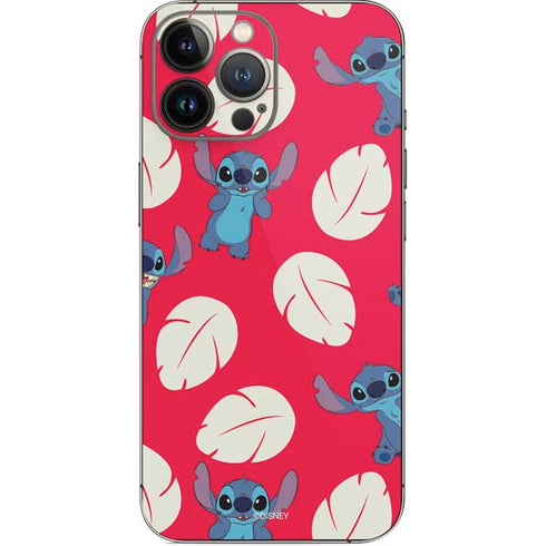 Disney Lilo and Stitch Character Pattern iPhone 14 Pro Max Skin