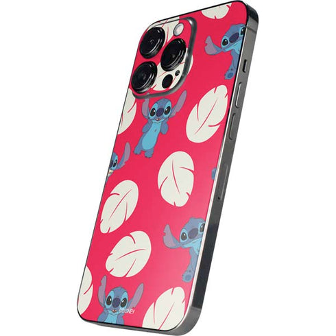 Disney Lilo and Stitch Character Pattern iPhone 14 Pro Skin