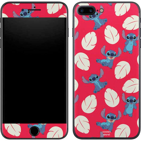 Disney Lilo and Stitch Character Pattern iPhone 8 Plus Skin