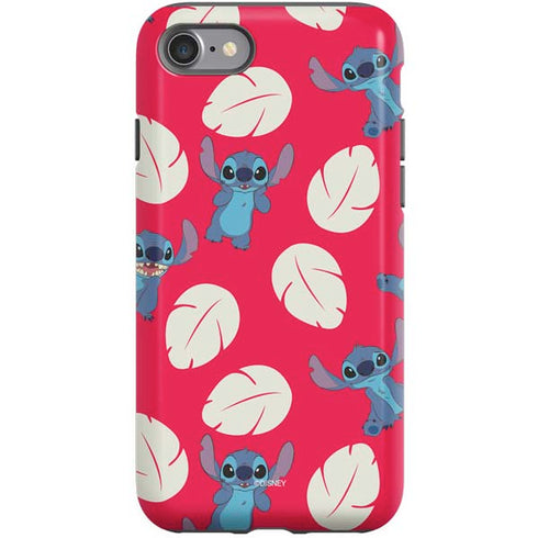 Disney Lilo and Stitch Character Pattern iPhone SE (2nd & 3rd Gen) Pro Case