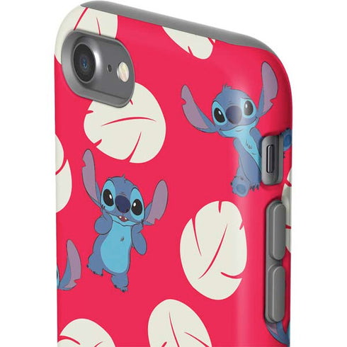 Disney Lilo and Stitch Character Pattern iPhone SE (2nd & 3rd Gen) Pro Case