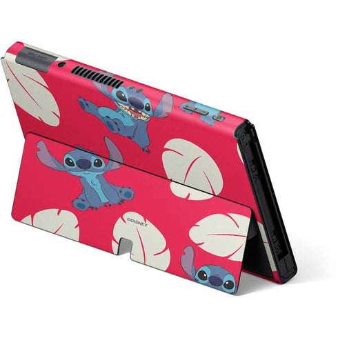 Disney Lilo and Stitch Character Pattern Nintendo Switch OLED (2021) Skin