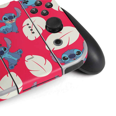 Disney Lilo and Stitch Character Pattern Nintendo Switch OLED (2021) Skin