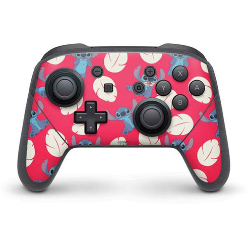 Disney Lilo and Stitch Character Pattern Nintendo Switch Pro Controller Skin