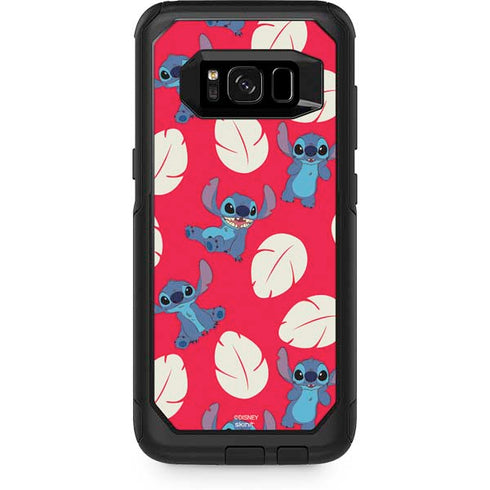 Disney Lilo and Stitch Character Pattern Otterbox Commuter Galaxy Skin