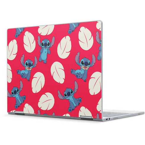 Disney Lilo and Stitch Character Pattern Pixelbook Skin