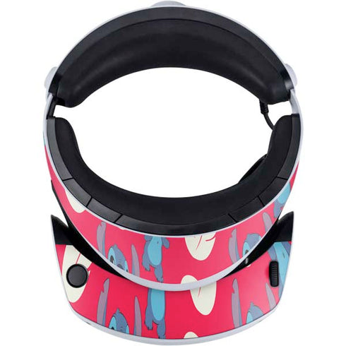 Disney Lilo and Stitch Character Pattern PlayStation VR2 Skin