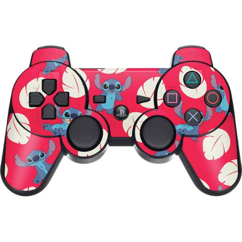 Disney Lilo and Stitch Character Pattern PS3 Dual Shock wireless controller Skin