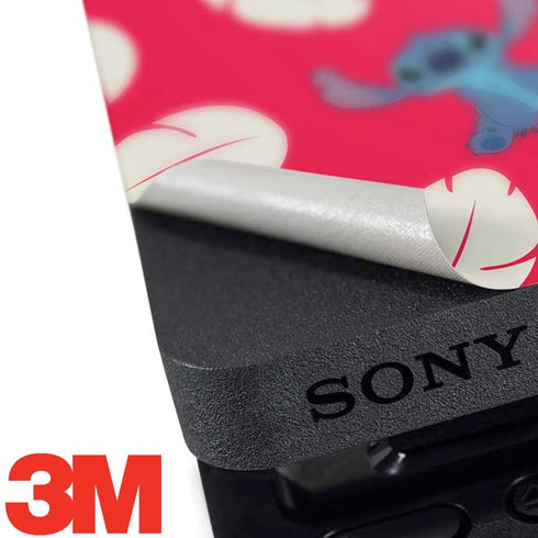 Disney Lilo and Stitch Character Pattern PS4 Slim Bundle Skin