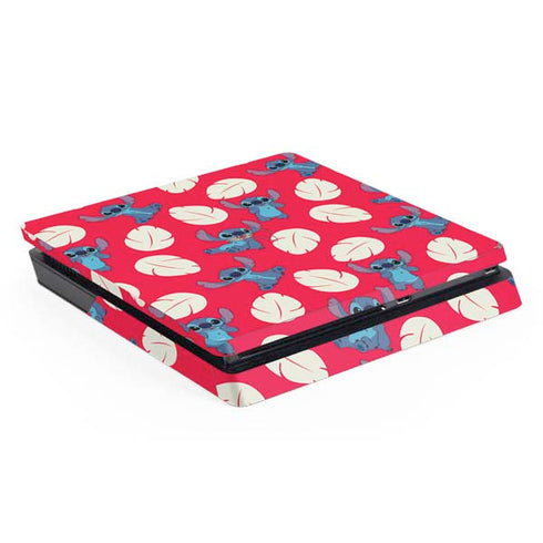 Disney Lilo and Stitch Character Pattern PS4 Slim Skin