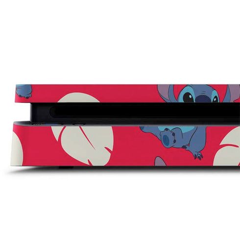 Disney Lilo and Stitch Character Pattern PS4 Slim Skin