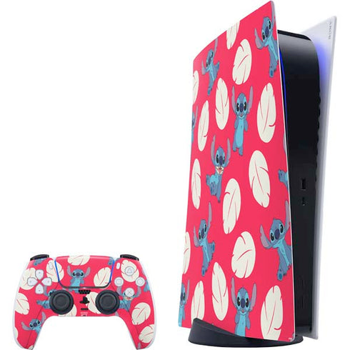 Disney Lilo and Stitch Character Pattern PS5 Digital Edition Bundle Skin