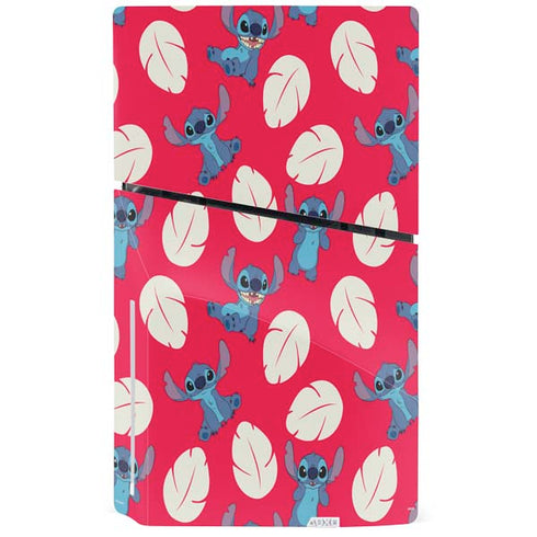 Disney Lilo and Stitch Character Pattern PS5 Slim Disk Bundle Skin