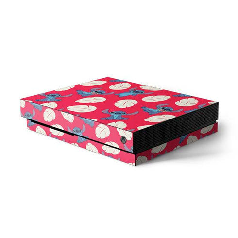 Disney Lilo and Stitch Character Pattern Xbox One X Console Skin
