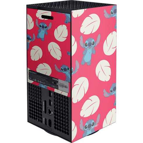 Disney Lilo and Stitch Character Pattern Xbox Series X Console Skin