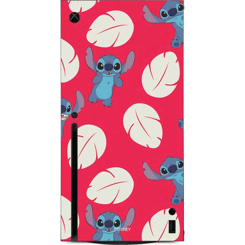 Disney Lilo and Stitch Character Pattern Xbox Series X Console Skin