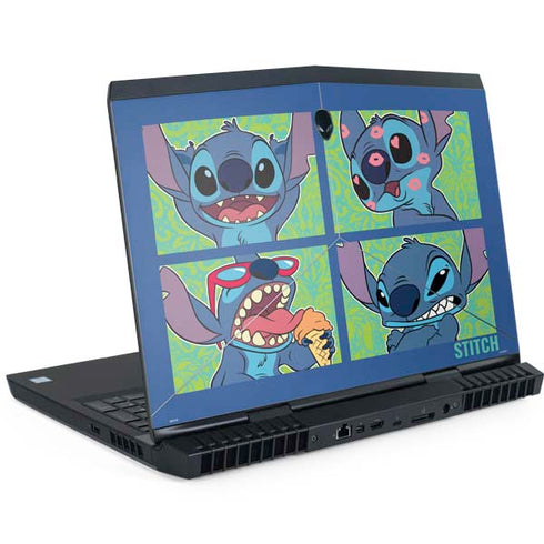 Disney Lilo and Stitch Personalities Moods Dell Alienware Skin