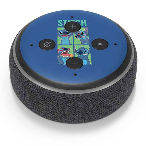 Disney Lilo and Stitch Personalities Moods Amazon Echo Dot Skin