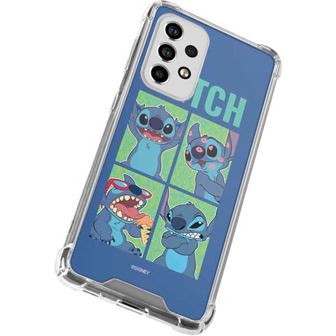 Disney Lilo and Stitch Personalities Moods Galaxy A53 5G Clear Case