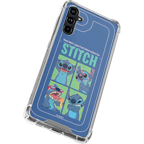Disney Lilo and Stitch Personalities Moods Galaxy A54 5G Clear Case