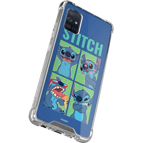 Disney Lilo and Stitch Personalities Moods Galaxy A71 5G Clear Case