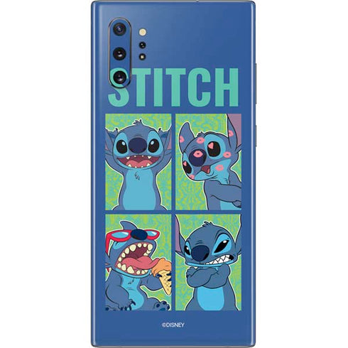Disney Lilo and Stitch Personalities Moods Galaxy Note 10 Plus Skin