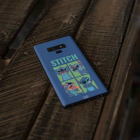 Disney Lilo and Stitch Personalities Moods Galaxy Note 9 Skin