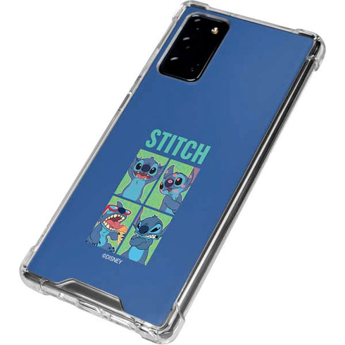 Disney Lilo and Stitch Personalities Moods Galaxy Note20 5G Clear Case