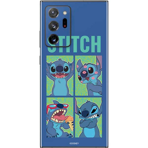 Disney Lilo and Stitch Personalities Moods Galaxy Note20 Ultra 5G Skin