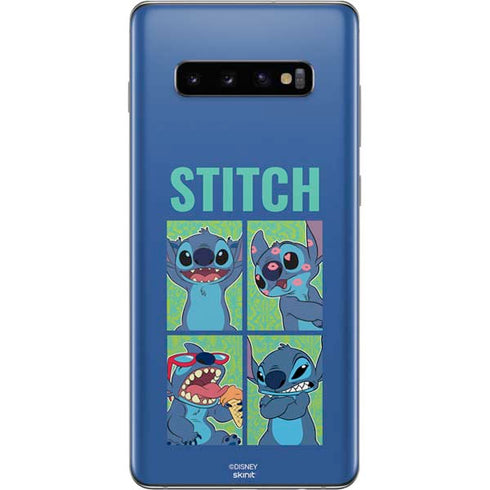 Disney Lilo and Stitch Personalities Moods Galaxy S10 Plus Skin
