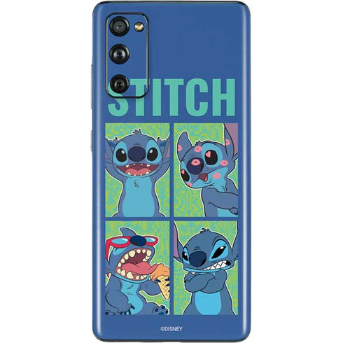 Disney Lilo and Stitch Personalities Moods Galaxy S20 Fan Edition Skin