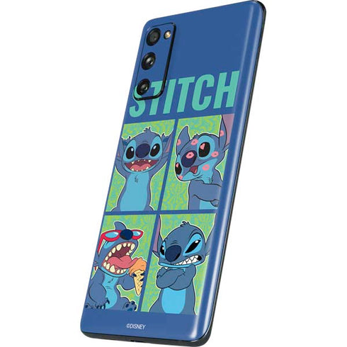 Disney Lilo and Stitch Personalities Moods Galaxy S20 Fan Edition Skin