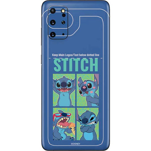 Disney Lilo and Stitch Personalities Moods Galaxy S20 Plus Skin