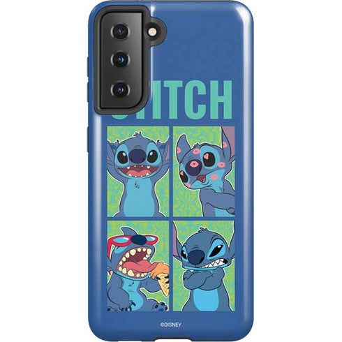 Disney Lilo and Stitch Personalities Moods Galaxy S21 5G Pro Case