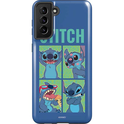 Disney Lilo and Stitch Personalities Moods Galaxy S21 Plus 5G Pro Case