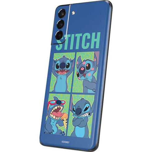 Disney Lilo and Stitch Personalities Moods Galaxy S21 Plus 5G Skin