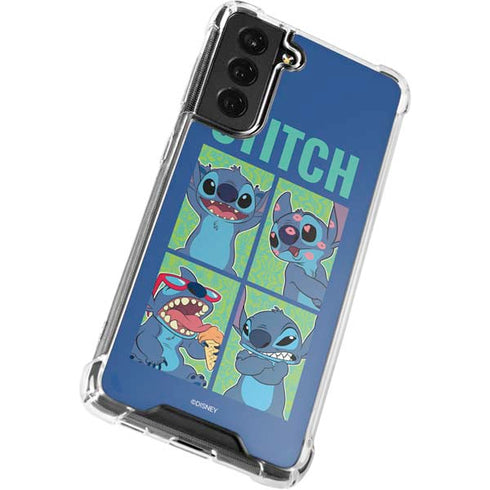 Disney Lilo and Stitch Personalities Moods Galaxy S22 Plus Clear Case